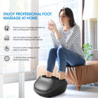 Shiatsu Foot Massager with Heat – Deep Kneading & Air Compression for Men & Women