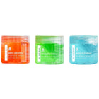 3 Pack Facial Therapy Gel Face Mask Set with Applicator – Hydrating, Anti-Aging & Pore Refining Skincare
