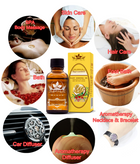 Lymphatic Drainage Ginger Massage Oil – Herbal Body Therapy Oil for Relaxation & Skin Care