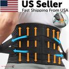 Adjustable Lower Back Brace – Lumbar Support Belt for Pain Relief, Posture Support & Injury Prevention (Men & Women)