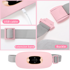 Electric Menstrual Heating Pad Belt – Cordless Period Cramp Relief Massager with Heat & Vibration for Abdomen & Lower Back