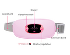 Electric Menstrual Heating Pad Belt – Cordless Period Cramp Relief Massager with Heat & Vibration for Abdomen & Lower Back
