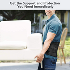 Adjustable Lower Back Brace – Lumbar Support Belt for Pain Relief, Posture Support & Injury Prevention (Men & Women)