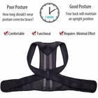 Adjustable Posture Corrector & Back Support Brace – Shoulder & Lumbar Support Belt for Men & Women (Posture & Alignment Support)