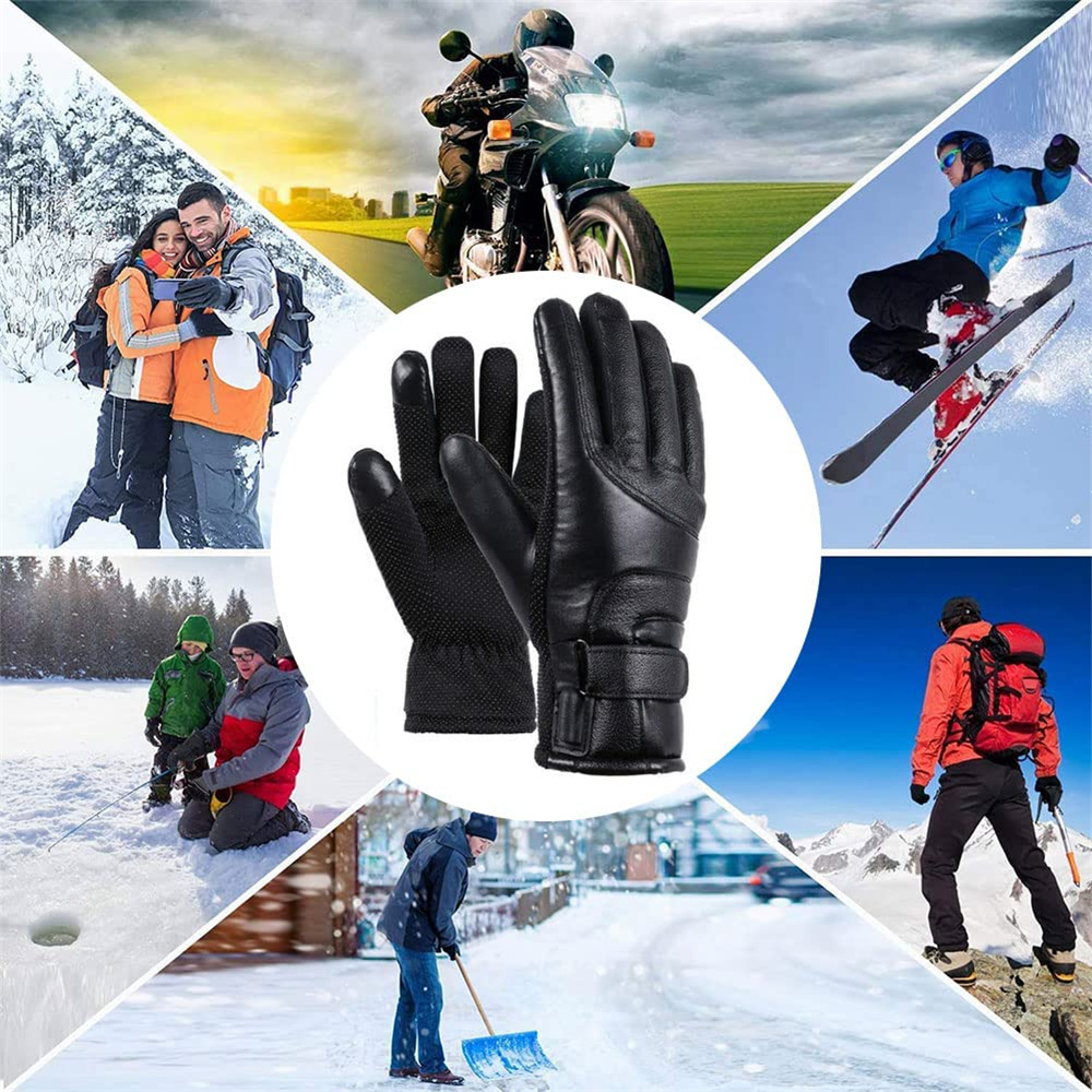 USB Heated Winter Gloves – Waterproof Thermal Ski & Snow Gloves