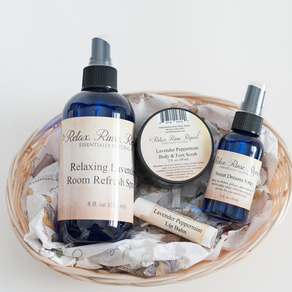 Essentials Spa Gift Basket – Natural Self Care & Relaxation Gift Set