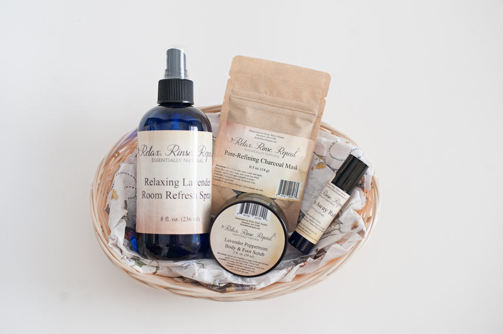 Luxury Pampered Spa Gift Basket – All Natural Self Care & Relaxation Set