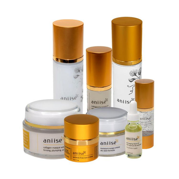 Skincare Collection for 50s+ – Complete Anti-Aging & Collagen Skincare Set for Mature Skin