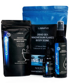 Luxury Dead Sea Spa Gift Set – Bath Salt, Magnesium Flakes & Magnesium Oil