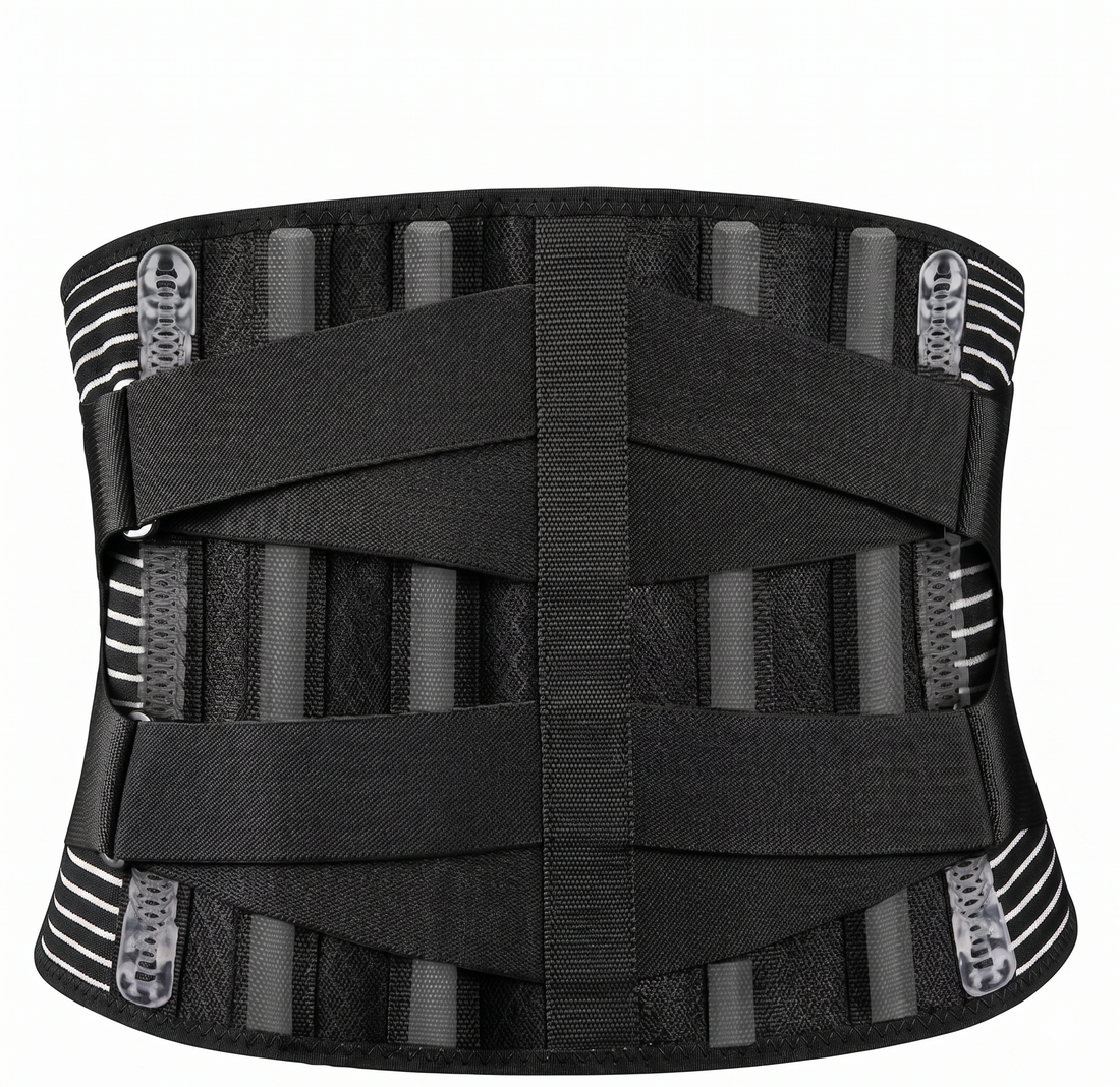 Adjustable Lower Back Brace – Lumbar Support Belt for Pain Relief, Posture Support & Injury Prevention (Men & Women)