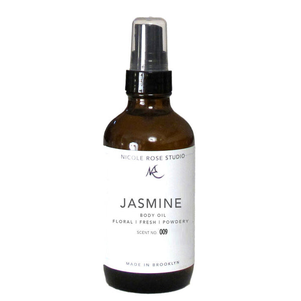 Jasmine Essential Body & Massage Oil — Relaxing Floral Aromatherapy Body Oil | Sweet Almond Oil