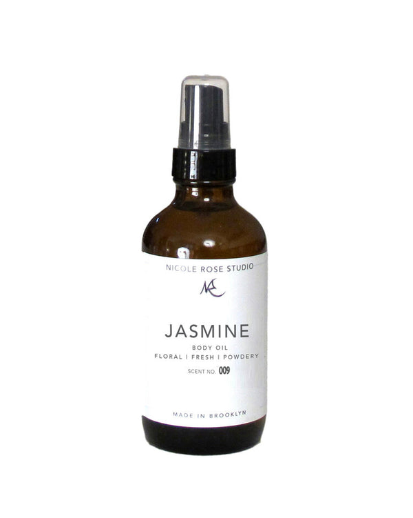 Jasmine Essential Body & Massage Oil — Relaxing Floral Aromatherapy Body Oil | Sweet Almond Oil