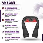 Shiatsu Neck and Shoulder Massager with Heat – Deep Tissue Pain Relief
