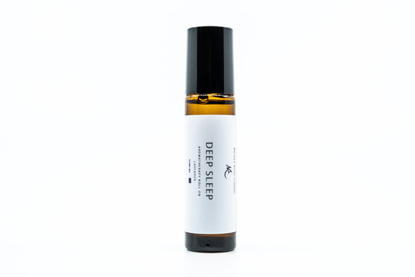 Deep Sleep Essential Oil Roll-On – Lavender Aromatherapy Sleep Aid for Relaxation, Stress Relief & Bedtime Wellness