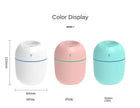 Portable USB Ultrasonic Humidifier & Essential Oil Diffuser with LED Night Light – Mini Aromatherapy Air Mister