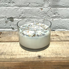 Lavender + White Sage Aromatherapy 3-Wick Soy Wax Candle – Large Cleansing Essential Oil Candle for Relaxation & Home Ambiance