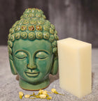 Unscented Organic Vegan Soap Bar – Gentle Fragrance-Free Facial & Body Soap for Sensitive Skin (85% Organic)