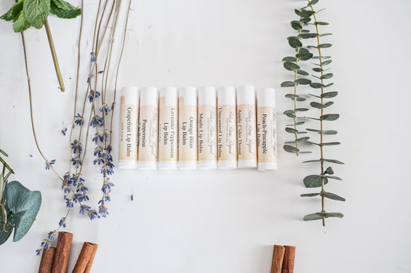 All-Natural Lip Balm – Moisturizing Beeswax Lip Care with Coconut Oil & Vitamin E