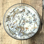 Lavender + White Sage Aromatherapy 3-Wick Soy Wax Candle – Large Cleansing Essential Oil Candle for Relaxation & Home Ambiance