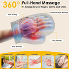 Cordless Hand Massager with Heat & Compression for Pain Relief