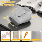 Cordless Hand Massager with Heat & Compression for Pain Relief