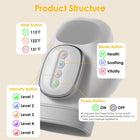 Cordless Hand Massager with Heat & Compression for Pain Relief