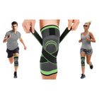 DCF Compression Knee Sleeve with Adjustable Straps – Anti-Slip Knee Support for Stability & Everyday Comfort