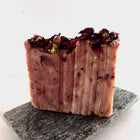 Rose Garden Organic Soap Bar – Vegan Palm-Free Rose Clay Soap with Rose Petals & Jojoba Oil for Soft Glowing Skin