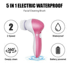 5-in-1 Face Cleansing & Massage Brush Set – Exfoliating Facial Care System for Smooth, Radiant Skin