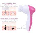 5-in-1 Face Cleansing & Massage Brush Set – Exfoliating Facial Care System for Smooth, Radiant Skin